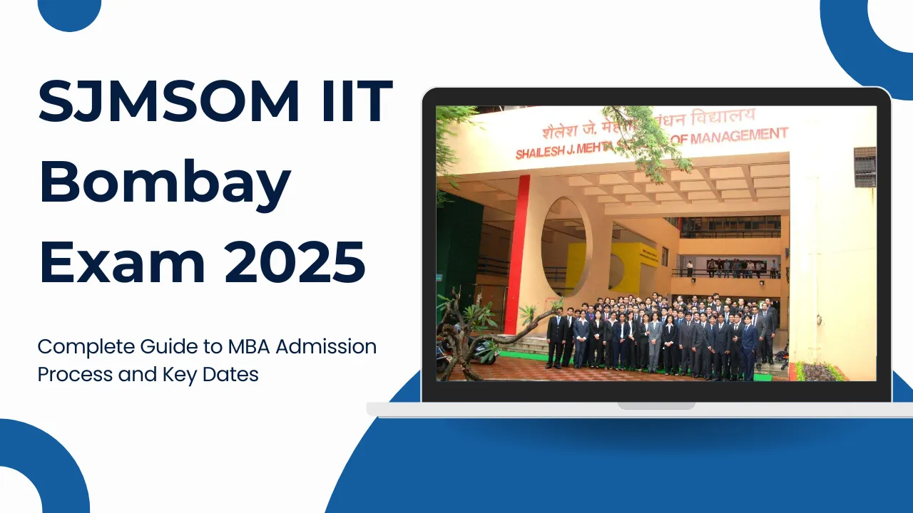 SJMSOM IIT Bombay Exam 2025